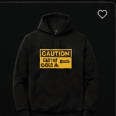 Caution Heavy Metal Hoodies