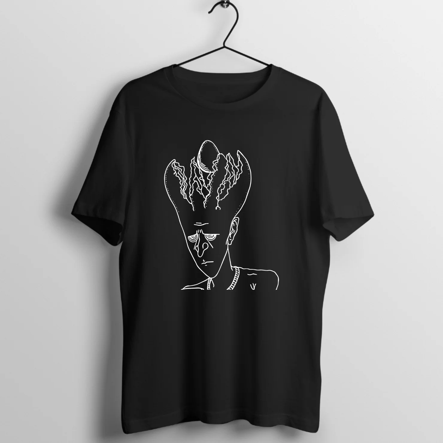 Mind Trips Psy - Music Merchandise Graphic T-Shirt - Official Mind Trips Music Merchandise Graphic T-Shirt Mockup (BA-58435)