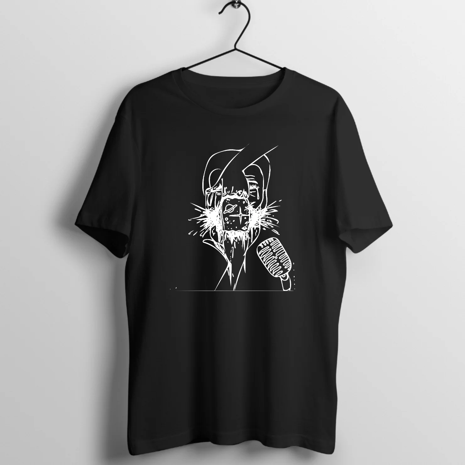 Mind Trips Psy - Music Merchandise Graphic T-Shirt - Official Mind Trips Music Merchandise Graphic T-Shirt Mockup (BA-99619)